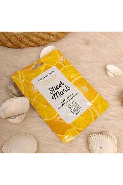 Bobana Natural brightening mask with vitamin C and collagen extract