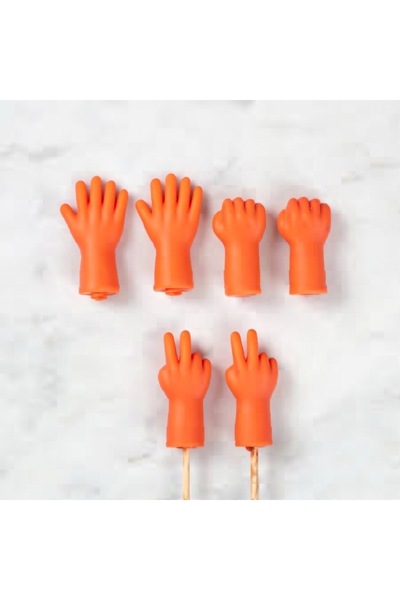 iğne izi Προστατευτικό για την άκρη του σουβλιού, Συσκευασία 6 τεμαχίων, πορτ...