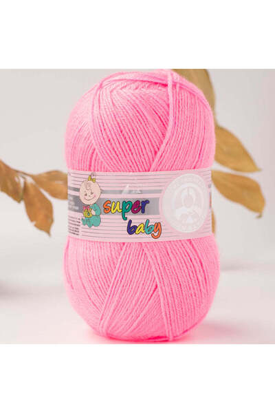 Ören Bayan SUPER BABY Pembe El Örgü İpi (3 Adet) - Renk: 040