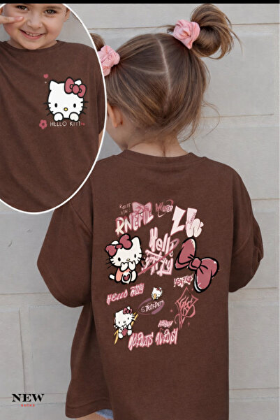 New Shine Παιδικό μπλουζάκι unisex με στάμπα Hello Kitty