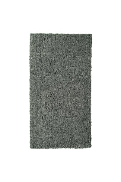 DavidaHome Covor, fir lung, lavabil, moale, 150 x 80 cm, gri