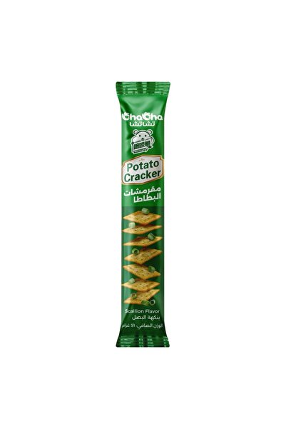 CHACHA Potato Cracker Biscuit Scallion Flavor, 51 gm
