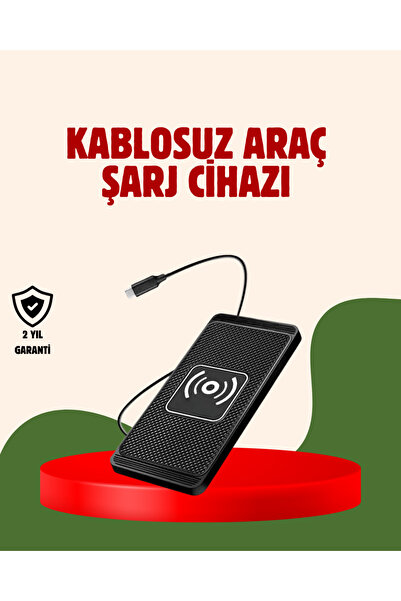 Lisinya Kablosuz Manyetik Araç Şarj Pedi – Hızlı, Güvenli, Isınma Korumalı Ta...