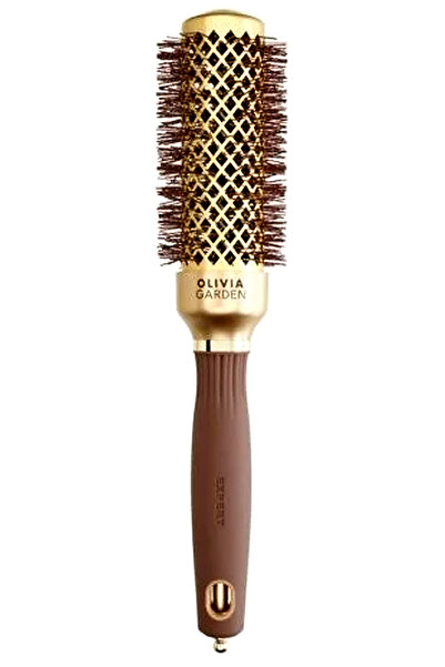 Olivia Garden Perie profesionala de par 35mm Expert Blowout Shine Wavy Bristl...