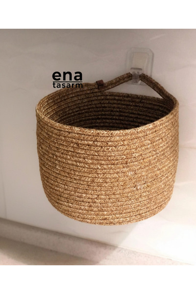 ENA سلة حمام معلقة، سلة مطبخ، سلة متعددة الأغراض، سلة زهور، سلة بطاطس وبصل