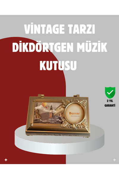 Lisinya Kız Çocuk Oyuncak Piyano Görünümlü Balerinli Müzik Kutusu -