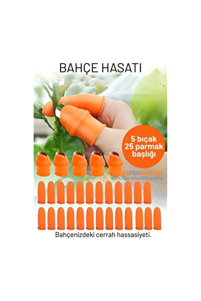 ModaCar 30 Parça Premium Pratik Bahçe Hasat Seti: Paslanmaz Çelik Başparmak K...