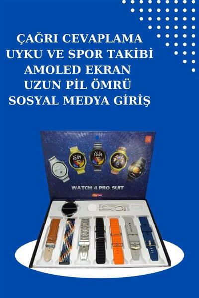 Genel Markalar 2025 Model Akıllı Saat ve 2.Nesil TWS Bluetooth Kulaklık Yüksek Ses Kaliteli - Lisinya