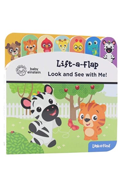 Book Boss بيبي آينشتاين - انظر وشاهد معي! كتاب لوحي تفاعلي قابل للطي للبحث وا...