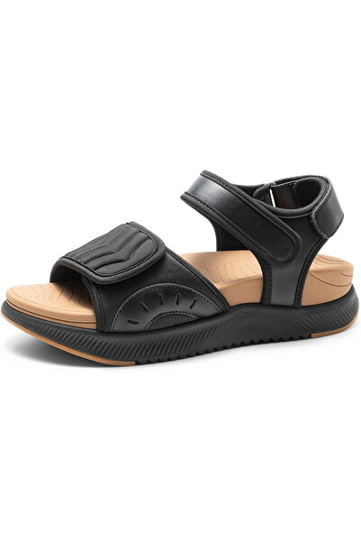 OEM Orthopedic summer sandals, lightweight, comfortable, black/brown 41.5