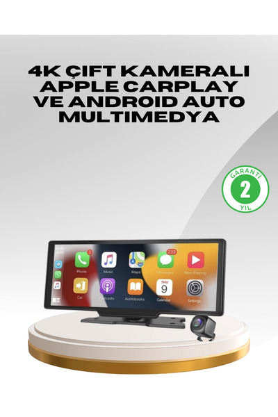 REZA Volkswagen Golf Polo Passat Uyumlu 10.26” CarPlay Android Auto Ekran - L...