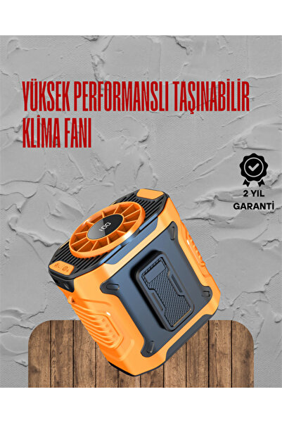 Lisinya Turbo Mini Fan – Dijital Ekranlı, Sessiz & Şarjlı Serinlik! -