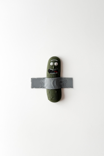 sin istanbul Pickle Rick Buzdolabı Magneti