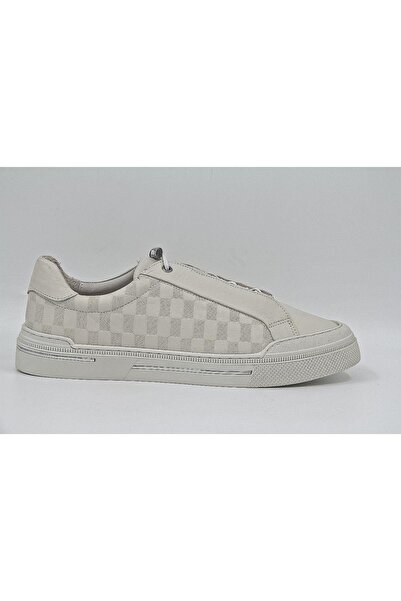 LUCIANO BELLINI C28406 Men's Casual Shoes - Cream