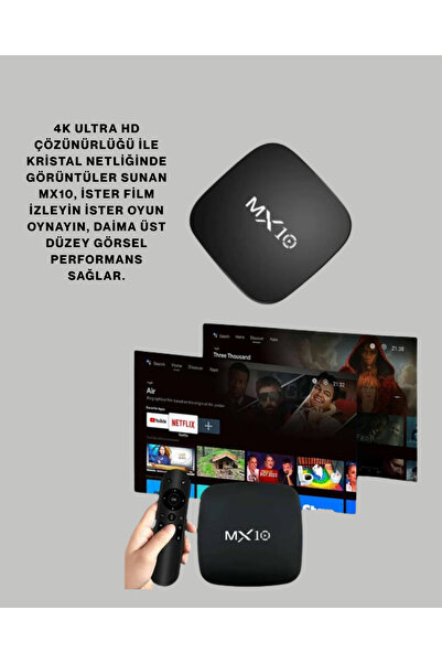 Genel Markalar Akıllı TV Dönüşümü 4K UHD Medya Oynatıcı -