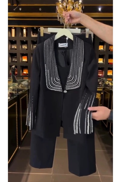 MODA الموسم الجديد، 3 قطع بتصميم خاص، أحجار كريمة لا تسقط أبدًا، مجموعة أنيقة...