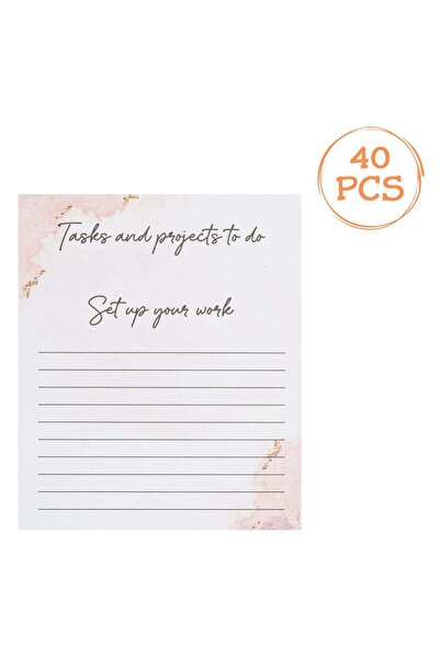 OEM Tasks & Projects to Do Sticky Notes 13.6x11.5cm - 40F