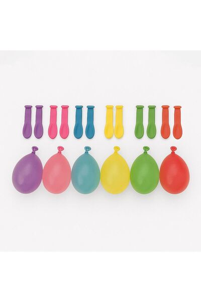 OEM Πολύχρωμα μπαλόνια νερού με αντάπτορα - 500 τεμάχια