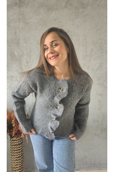 Butik Önü Fırfırlı Hırka