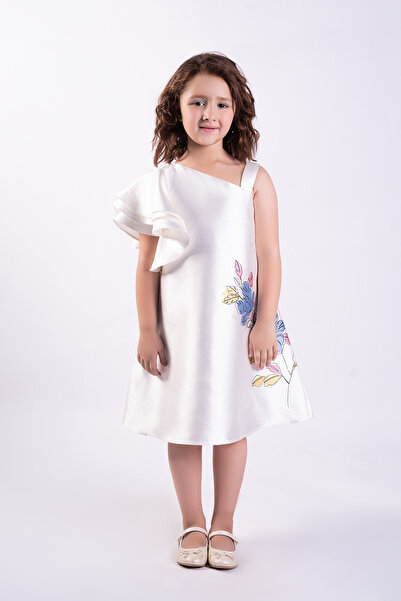 Obaha Ruffle sleeve dress