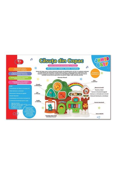 İDEA Jucărie educativă 'Căsuța în copac' vorbește română -