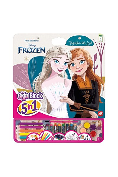 OEM Set de Colorat Giga Frozen 5 in 1 - AS