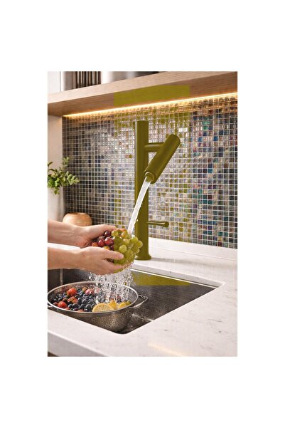 HCE STORE Modern Kitchen Sink Faucet Movable Single Handle Stylish Minimal Mi...