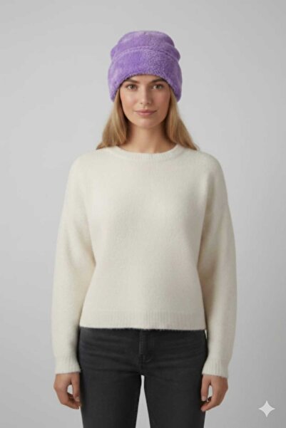 Es Sport Women's Winter Plush Beanie, Welsoft Hat, Keeps Warm Cold-Proof