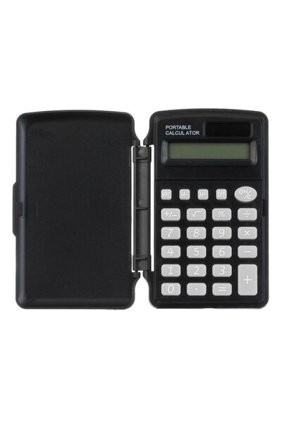 OEM Calculator Urban Negru cu 8 Cifre & Panou Solar 6x10x1cm