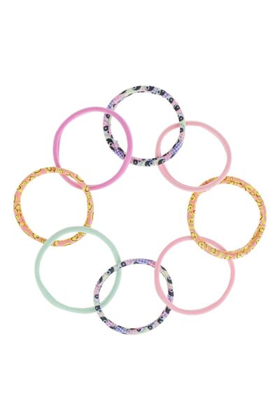 OEM Παιδικά λαστιχάκια μαλλιών Terry σε διάφορα χρώματα με θέμα τα μαλλιά - 8...