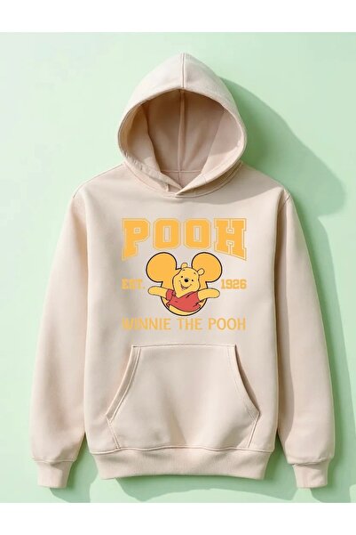 Vordevia Printed Cotton 3 Thread Fleece-Lined O Oversized Sweatshirt