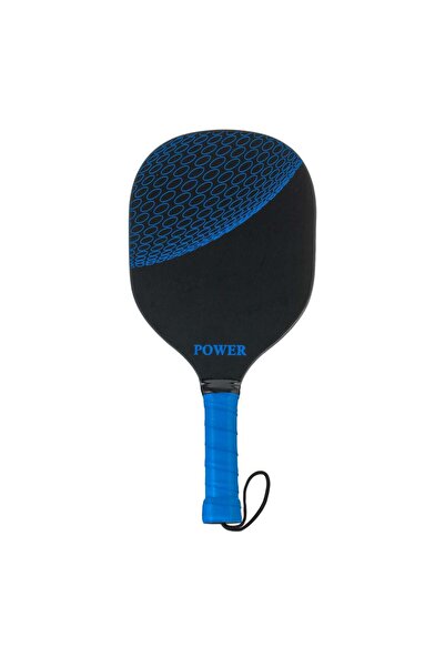 OEM Черна дървена ракета със синя дръжка 40 см