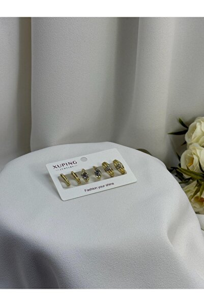 XUPING JEWELRY Circle Set Küpe