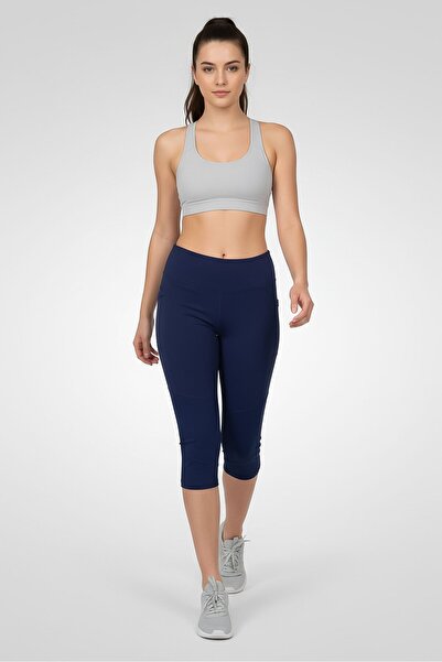 Tchibo Women Sportswear Fit Training 3/4 Leggings, Navy