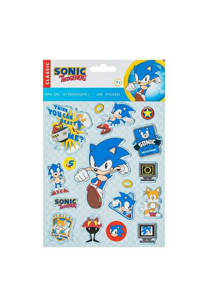 OEM Sonic the Hedgehog stickers - 200 pcs