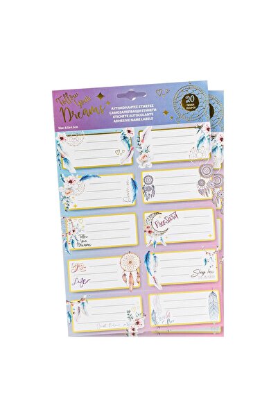 OEM Etichete Autocolante cu Model Talisman Prinzator de Vise cu Folie Aurie -...