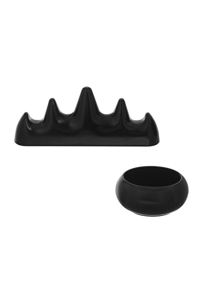 OEM Set Nail Art cu Suport pentru Pensule & Bol de Amestecare - 2buc
