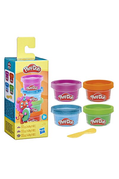 Hasbro OEM Play-Doh Mini Color Modeling Clay Set 4 pcs -