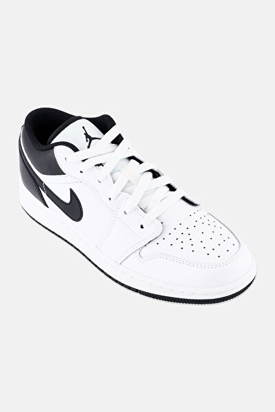 Nike Kids Boy 1 Low Gs Lace Up Outdoor Shoes, White