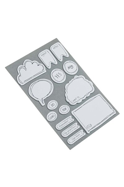 OEM White Sticky Notes of Different Shapes - 280pcs