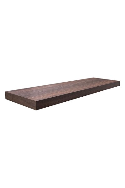 OEM Dark Brown MDF Wall Hanging Shelf 80x23.5x3.8cm