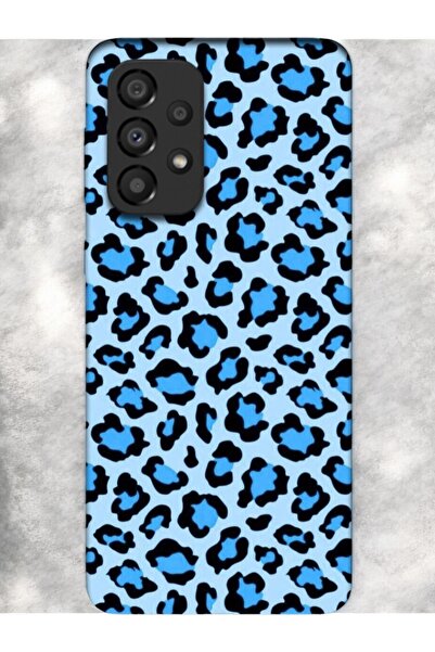 Poyem Aksesuar حافظة سامسونج A33 بتصميم الفهد الفاخر