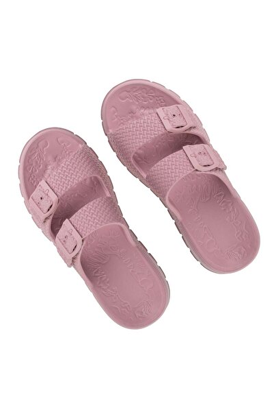 OEM Papuci de Plaja Buckle Roz cu Curele Duble pentru Femei 39-40