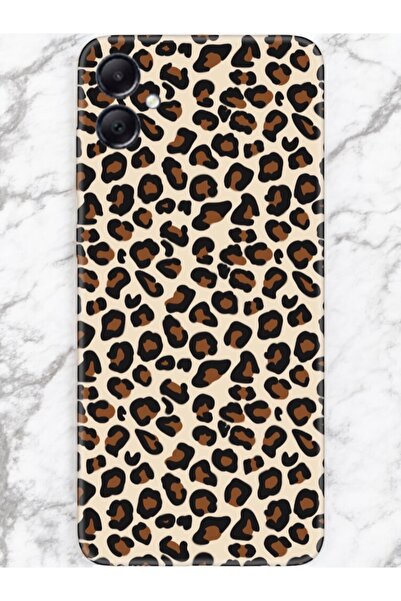 Poyem Aksesuar حافظة سامسونج A05 بتصميم الفهد الفاخر