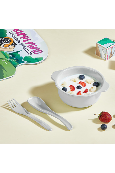 YAZICI 400 ml Baby Feeding Set – Bpa-Free Food Container with Spoon and Fork