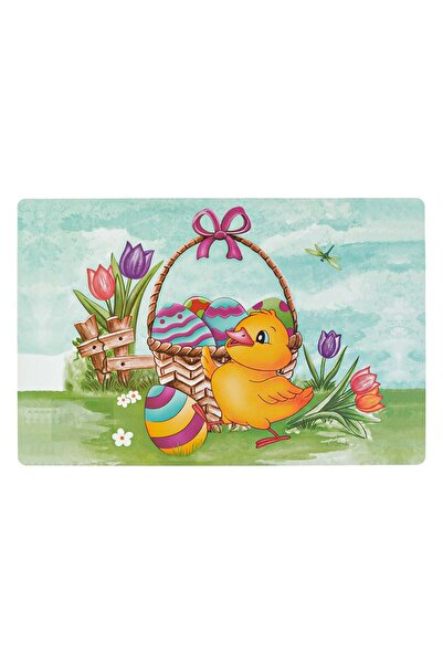 OEM Suport Farfurie de Paste Puisor & Cos cu Oua Vopsite 45x30cm