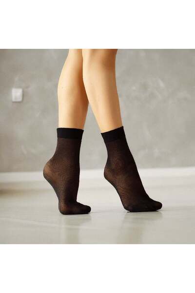 OEM Mousse Short Socks Black 20 DEN One Size - 2 pairs