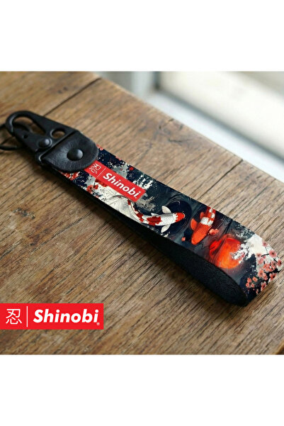 Koi Flow Keychain - Mitoloji manga kancalı kumaş anahtarlık