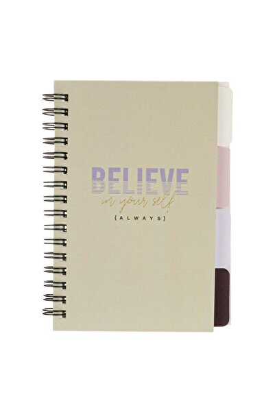 OEM A6 Beige Notebook with "Printed - 80F