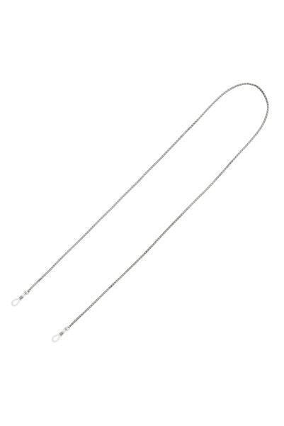 OEM Silver-Colored Flat Glasses Chain